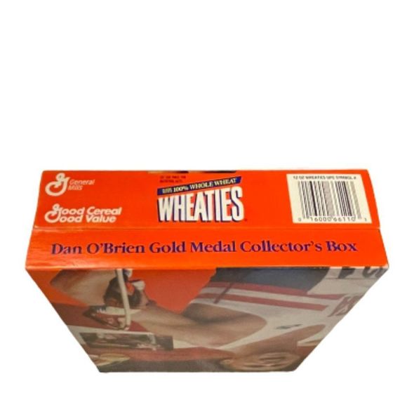 🆕1996 Olympics General Mills Dan O'Brien Wheaties Sealed Cereal Box - Picture 5 of 6